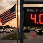 US Gas Prices Hit $4 as Trump Says 'Go Get Your Own Oil'
