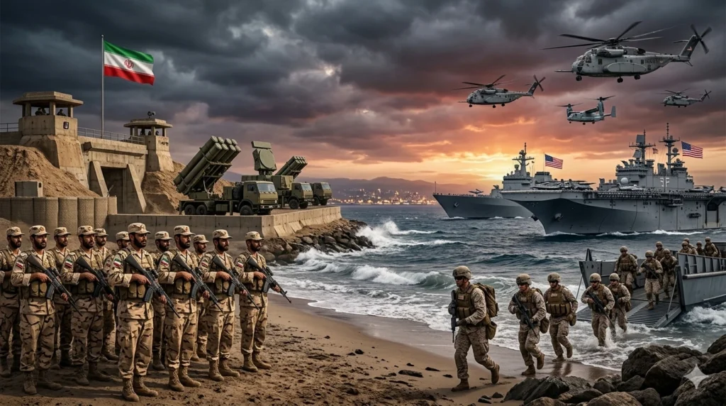 Iran Warns of Ground Invasion as US Deploys More Troops