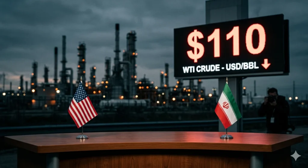 Oil Market Update Brent Crude Crosses $110 on Iran Supply Concerns