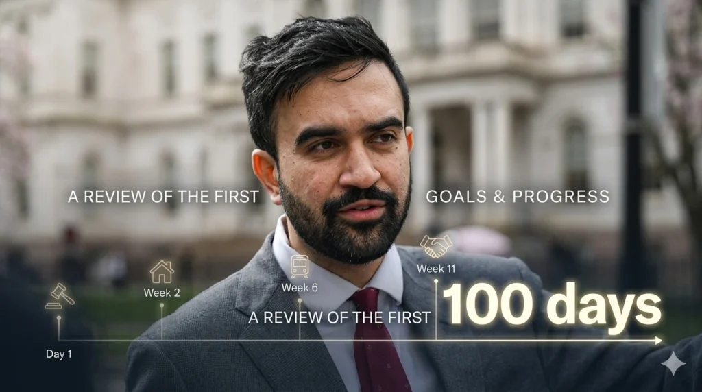 Mamdani’s 100-Day Report: Progress on 7 Key Promises Mamdani’s 100-Day Report: Progress on 7 Key Promises
