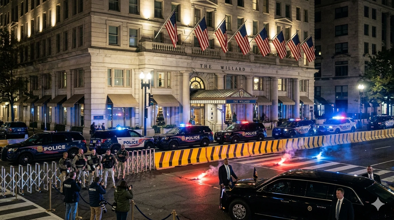 Trump Security Under Scrutiny After Washington Hotel Shooting