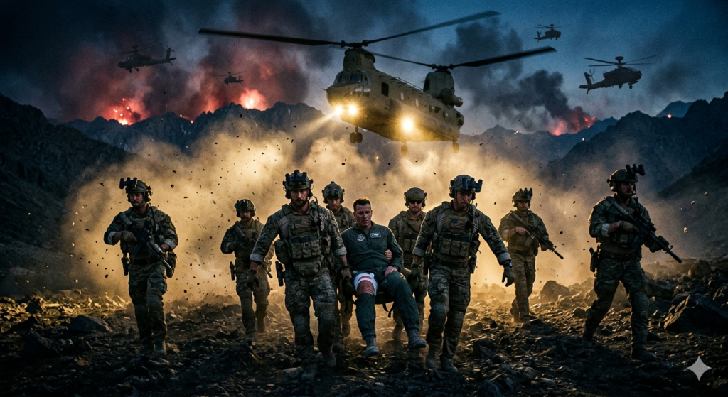 US Rescues Air Force Officer Shot Down Deep Inside Iran